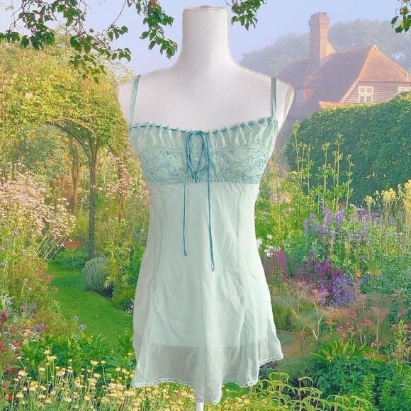 Victoria's Secret Other - Vintage Y2K Victoria’s Secret Milkmaid Silk Chemise (NWT)